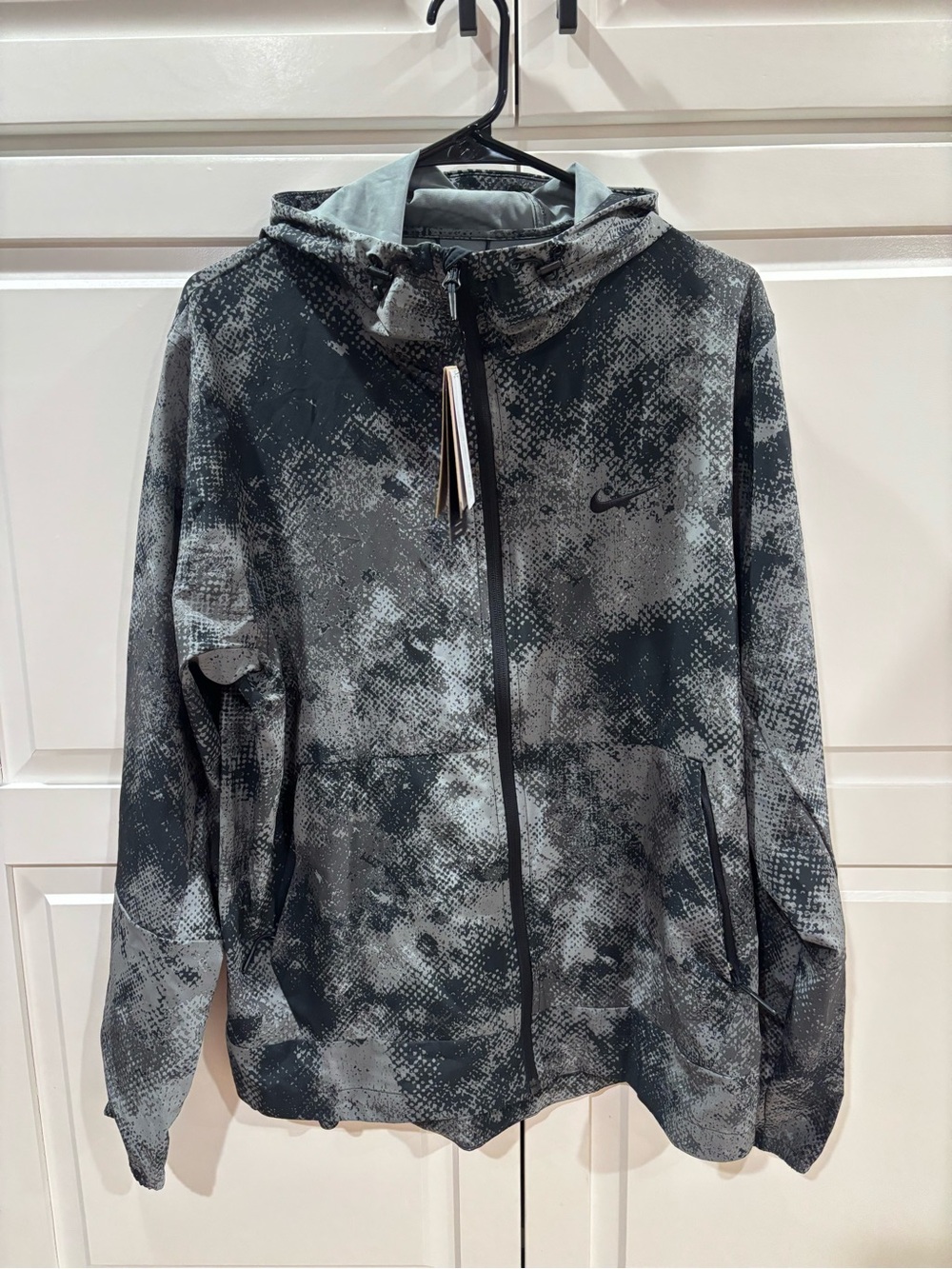 Nike Repel Camo Unlimited Men’s Size Medium (M) Running Jacket NEW | FZ1092-010